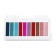 Block-filling with sticky edge plastic 20l x 10 colors pastel, 12mm x 45mm