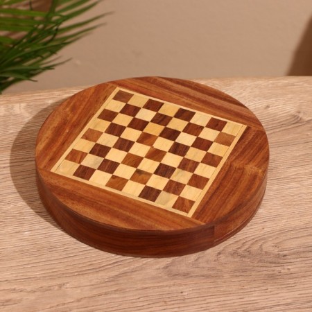 Magnetic chess 20.5x20.5x3.5 cm, shisham tree-1