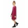 Dress for girls, height 116 cm, raspberry color