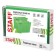 A4 hanging folders (350x240 mm) up to 80 liters, set 10 pcs., Green, cardboard, Staff, 270929