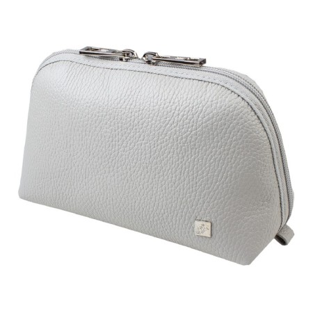 Lightning cosmetic bag, gray color