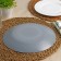 Plate plate Lillie Granit, D = 25 cm, color gray color