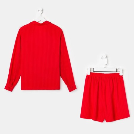 Pajamas (shorts, jacket) KAFTAN, Krasn, p. 44-46-8