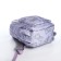 School backpack of textiles on lightning, 4 pockets, lilac color