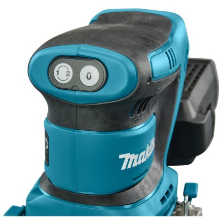 Vibration grinder Battery Makita DBO484Z, 18 V, 114x140 mm, without battery/ZU-2
