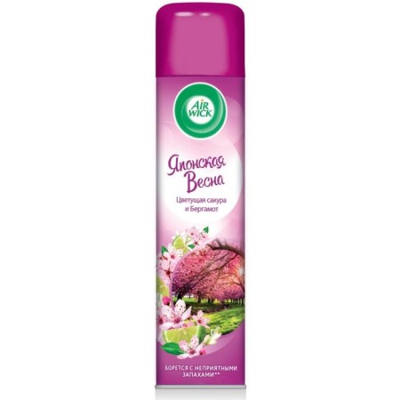 Airwick air freshener Japanese spring "Blooming Sakura and Bergamot", 290 ml
