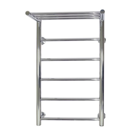 Water towel "Sanprise" Aurora P6, 400x700 mm, with a shelf, right, chrome-1