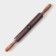 Rnocking rolling pin Magistro, tree, 43 × 4 cm, working part 23 cm, with curly handles