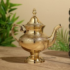 Teapot 21x12x23 cm, brass
