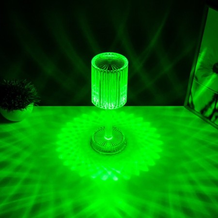 Table lamp with PDD "JUS" LED 16 colors RGB USB 8.5x8.5x25 cm Risalux