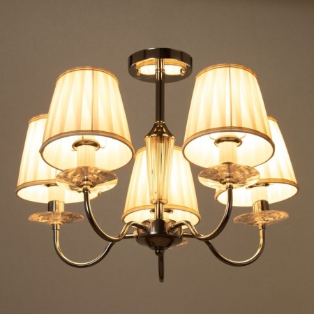 Avtal chandelier 5xe14 40W chrome 58x58x80 cm Bayerlux-2