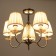 Avtal chandelier 5xe14 40W chrome 58x58x80 cm Bayerlux