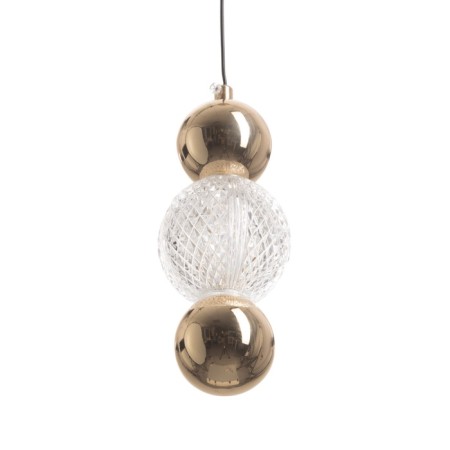 Saturo lamp LED 9W 3000k gold 8x8x22-172 cm-1