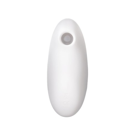 Vacuum-wave contactless stimulator of the Satiffyer Vulva Lover 2 clitoris, silicone, white color-1