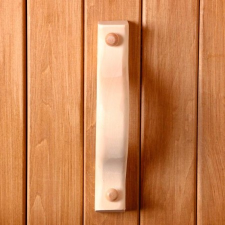 Handle "bridge" with plugs, aspen-1