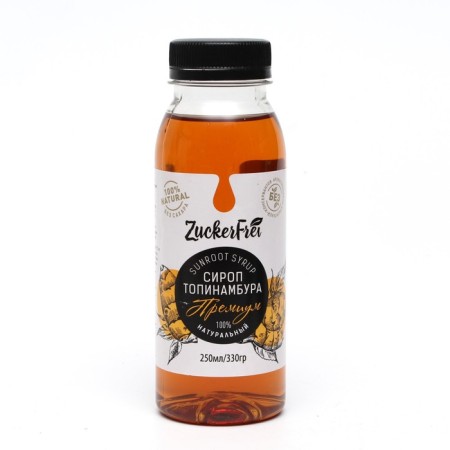 Topinamybur syrup is natural, premium, without sugar 250 ml