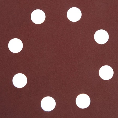 Circle of abrasive grinding under the "Velcro" tundra, perforated, 125 mm, P400, 10 pcs.-2