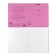 Notebook 18 sheets ruler Erichkrause Coverpro Neon "Classic", plastic cover, OFSET block, whiteness 100%, pink