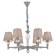 Wall lamp 6x60W E27, size 16x27.5x27.5 cm