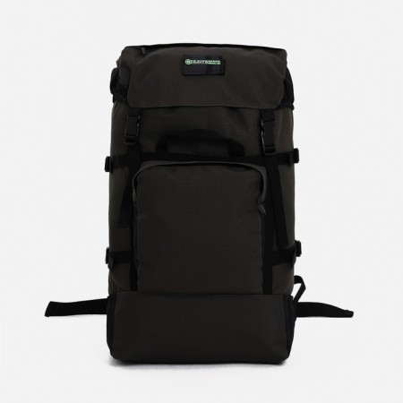 Tourist backpack, 50 l, lightning department, 3 outer pockets, Huntsman, Khaki Color-2