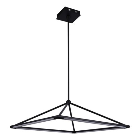 Chandelier G61242/4BK BK+WT, LED 4x7W 3000k, 1716lm, black color