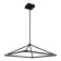 Chandelier G61242/4BK BK+WT, LED 4x7W 3000k, 1716lm, black color