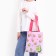 Chopper for children for a girl "Avocado", without a zipper, without lining, pink color