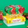 Caramel Lollice on Sahara, with a decor "confetti", assorted, 40 g
