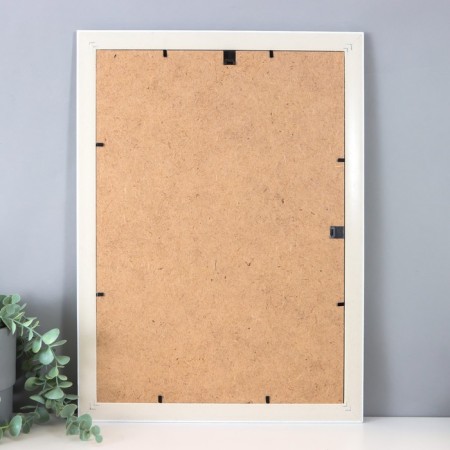 Photo frame Plastic "Mira" 29.7x42 cm, (A3) White (plastic screen)-2