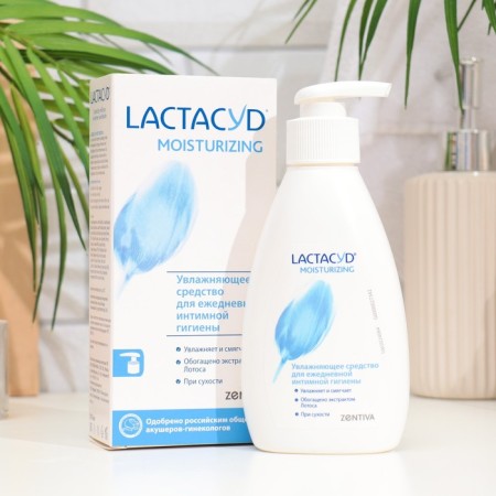 Lactacid lotion for intimate hygiene moisturizer, 200 ml
