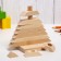 Children's pyramid "Christmas tree", wooden, material: birch