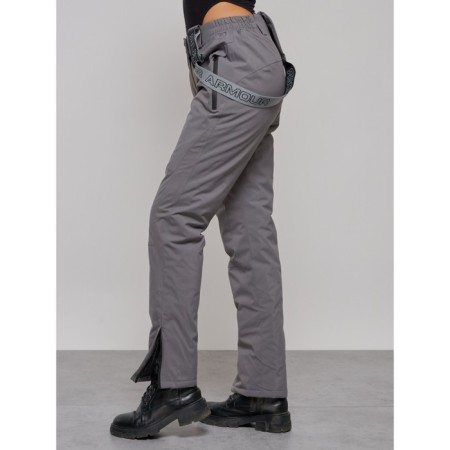 Semi -combinezone Ski Drapeted female, size 50, color gray-9