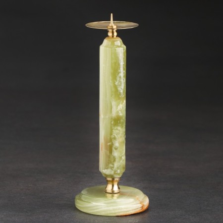 Summary with a needle, 6x16 cm, onyx