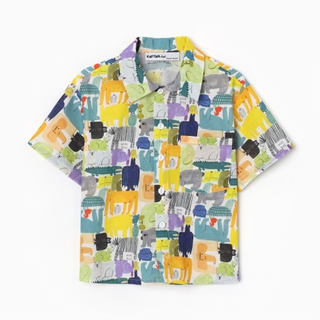 Board for the boy KAFTAN "Beasts", p. 36 (134-140)-3