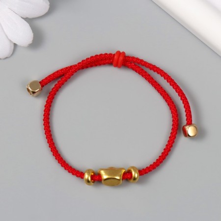 Bracelet Feng Shui "Golden Eucky of Yamba" adjustable length-3