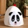 Bath cap with children's applique "Pandochka" felt