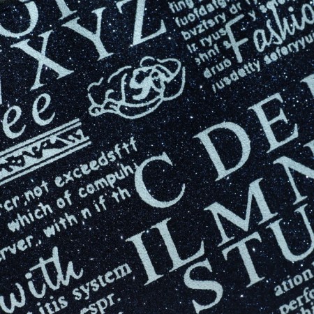 Penal Soft 1 Department Devente, flat 80 x 210 x 35 mm, Text, textiles, sparkling surface, dark blue-3