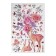 Interior plastic sticker "Deer with flowering horns" 50x70 cm