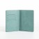 Cover for passport, mint color