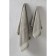 Arya Home Giza towel, 400 g, size 50x90 cm, dark beige color