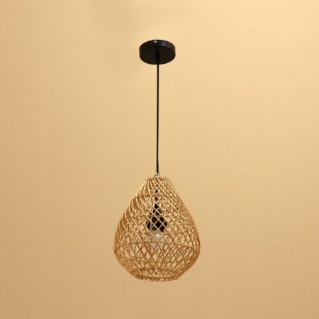 Ceiling lamp from Rotan "drop" 1x120W, E27, 22x22x26 cm-1