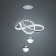 Lamp with the PDU "Mona" LED 170W 3000-6000K White 49x49x19-119 cm