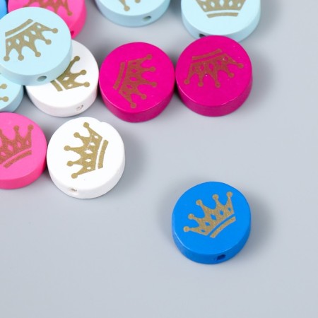 Beads for creativity tree "Crown" set 20 pcs mix 0.5x2x2 cm-1