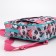 Baby backpack on lightning, external pocket, pink color