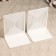 Holder-stand for the books "Labyrinth" set 2pcs, 9.2x12x15.4cm, white