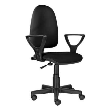 The Brabix Prestige Ergo MG-311 chair, adjustable ergonomic back, eco-leather, black-3