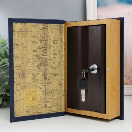 Safe tree Book Leather "Philosophy of Success" 21x13x5 cm-2