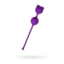 Вагинальные шарики Toyfa A-toys, силикон, цвет фиолетовый, d=2,7 см