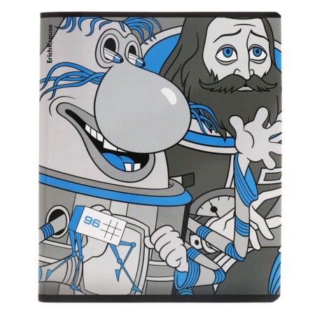 Notebook 96 sheets, Erichkrause "Secret of the Third Planet", cover designer cardboard, stencil printing-5