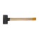 Sledgehammer forged scrap, 7 kg, wooden handle